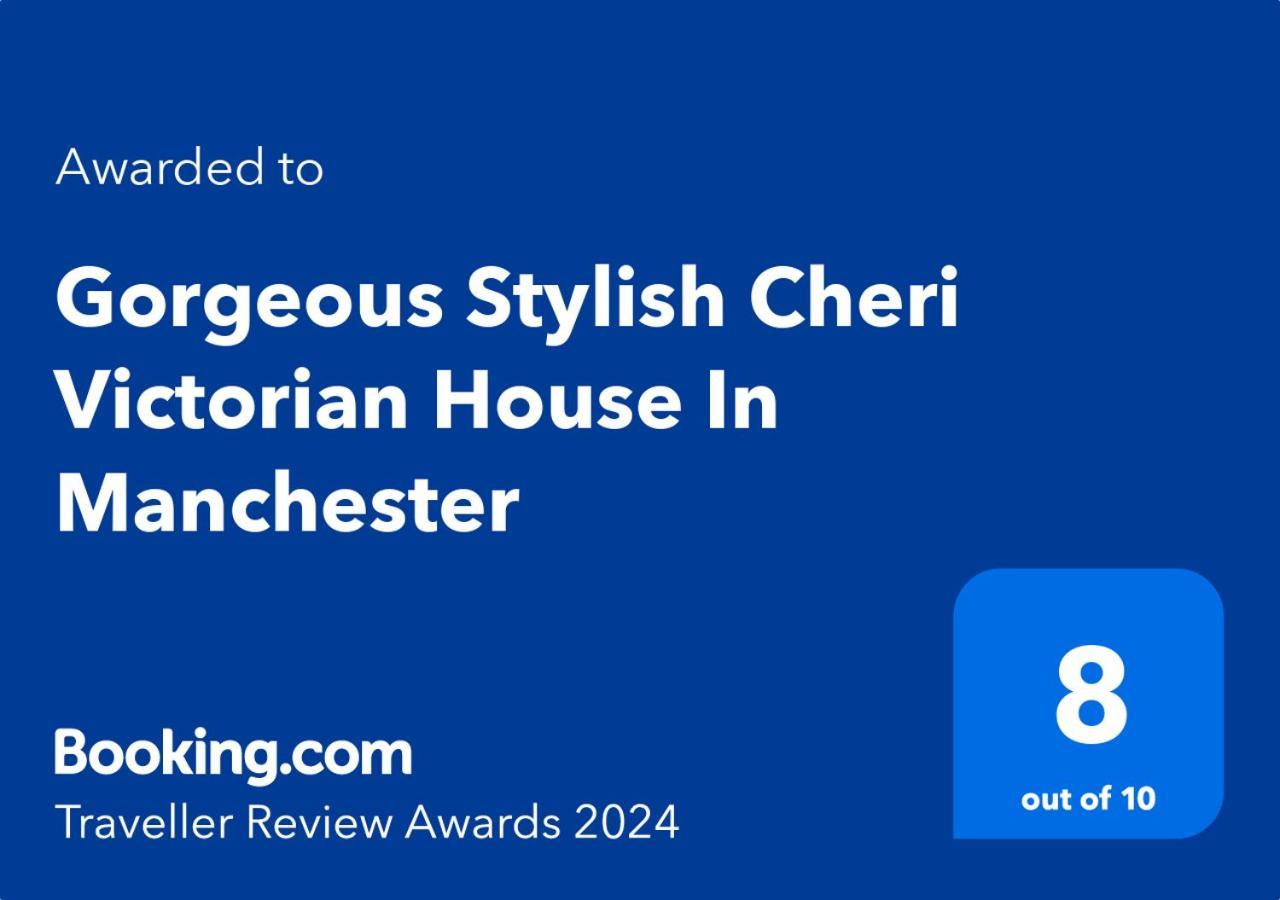 Gorgeous Stylish Cheri Victorian House In Manchester Villa Buitenkant foto